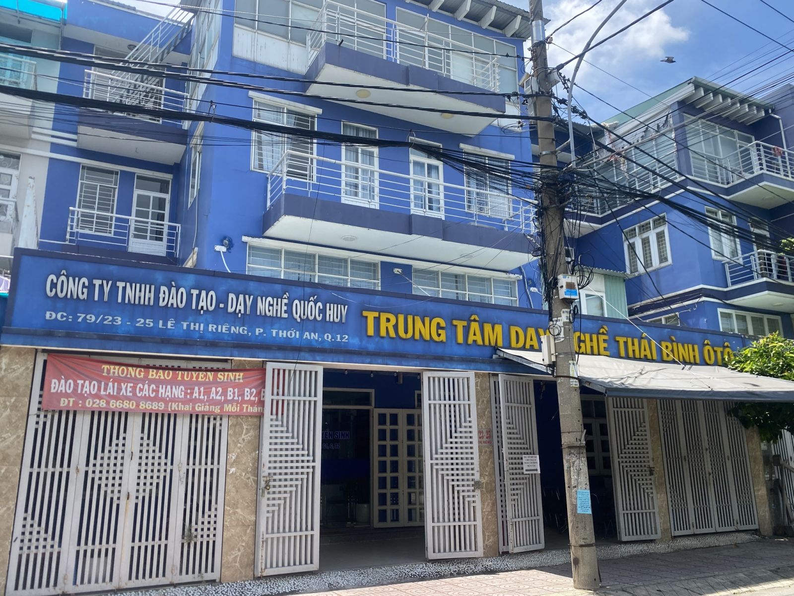 học bằng lái xe tại quận 12